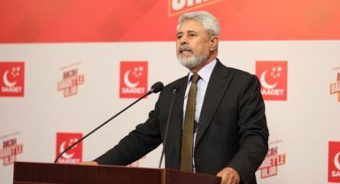 Saadet Partisi Genel Başkan Yardımcısı Mustafa Yılmaz’ın basın toplantısı: Orman yangınlarında rant iddiası!