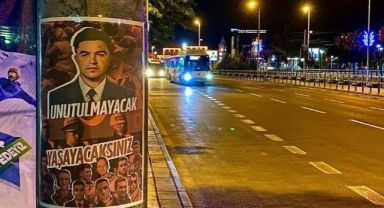 Şehit Kani Obi'nin Vasiyeti Gerçek Oldu: Afişleriyle Kayseri Sokaklarında