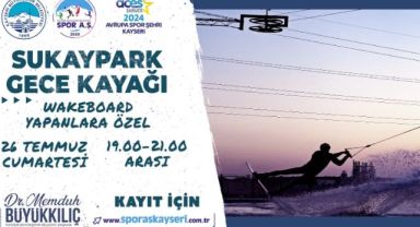 Spor A.Ş.’den yaz gecelerine renk katacak spor etkinliği: ‘SUKAY’da gece kayağı’