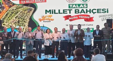 Talas Millet Bahçesi açıldı