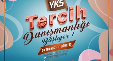 Üniversite adayları için ücretsiz YKS danışmanlığı
