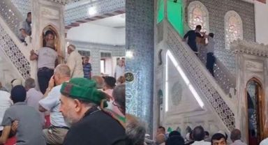 Urfa Dergah Camii’nde Cuma Hutbesine Faiz Tepkisi