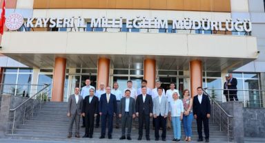 Vali Çiçek’ten İl Millî Eğitim Müdürlüğü’ne ziyaret