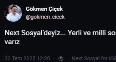 Vali Çiçek yerli ve milli platformda