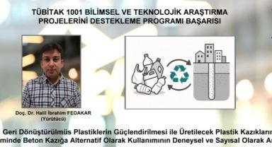 AGÜ’nün Çevreci Projesine TÜBİTAK’tan Destek -İnşaatlarda Beton Yerine Plastik Kazık Kullanılacak