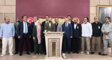 ANFİDAP ve Anadolu Sivil toplum Platformlarından TBMM'de Çağrı: Anadolu'dan Meclis'e Meclis'ten Gazze'ye İnsani Koridor