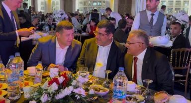 Anjiyo olan Büyükkılıç, düğüne katıldı