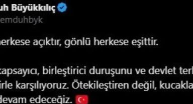 Başkan Büyükkılıç: