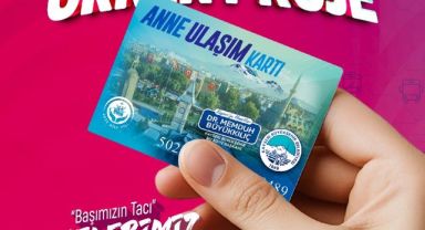 Başkan Büyükkılıç'tan aile yılında örnek proje: Anne Ulaşım Kartı