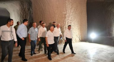 Başkan Büyükkılıç'tan kayadan oyma Kültepe Müzesi'ne takip