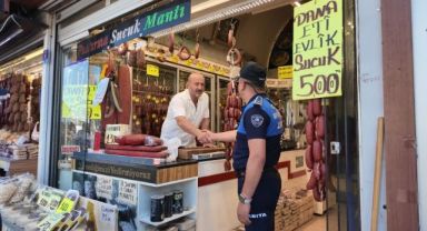 Büyükşehir ZabıtasI ve Esnaftan 