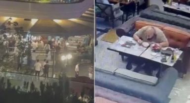 Çekmeköy'de eski kulüp başkanına silahlı saldırı görüntüleri ortaya çıktı