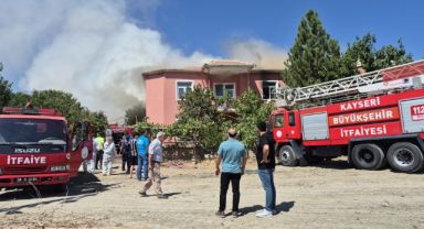 Depoda çıkan yangın söndürüldü