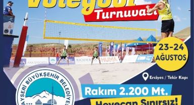 Erciyes’te fileler zirvede geriliyor: ‘En havalı voleybol turnuvası’ başlıyor