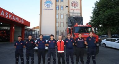 Kayseri Büyükşehir İtfaiyesi, Kırşehir’deki Yangına da Müdahale İçin Yola Çıktı