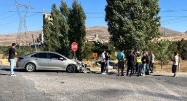 Kayseri’de trafik kazası: 2 yaralı