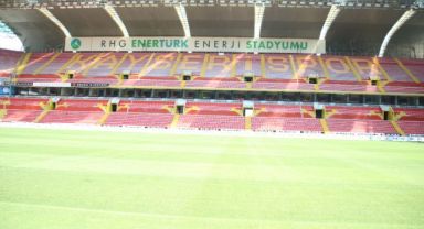 Kayserispor-Galatasaray maçının oynanacağı stadyum hazır hale getirildi