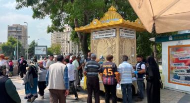 Kocasinan'dan sıcak havalarda buz gibi limonata ikramı