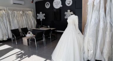 Mutlu yuvaya ilk adım, Kar Tanesi Gelinlik Evi’nde atılıyor