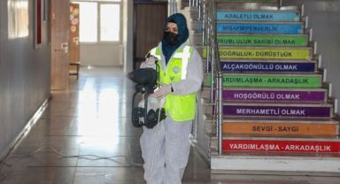 Talas'ta okullar yeni döneme hazırlanıyor