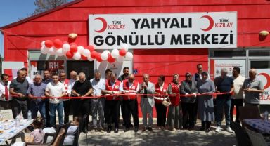 Türk Kızılay Yahyalı Gönüllü Merkezi Açıldı