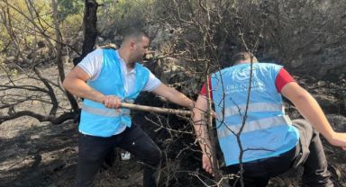 Ülkü Ocakları Kayseri İl Başkanlığı’ndan İki Ayrı Yangına Müdahale