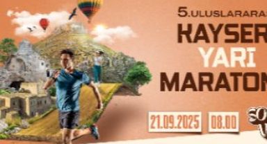 5. Uluslararası Kayseri Yarı Maratonu için heyecan dolu geri sayım başladı