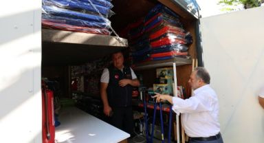 AFAD heyetinden Talas Belediyesi’nin örnek projesine yerinde inceleme