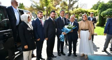 Başkan Büyükkılıç, AK Parti Genel Başkan Yardımcısı Demir'i ağırladı