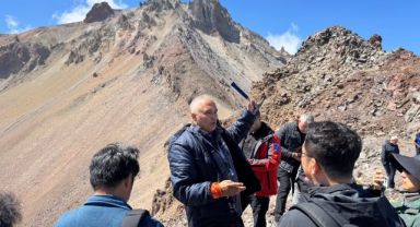 Başkan Büyükkılıç ile AFAD yetkililerin afet yetkililerinden afet risklerini azaltacak örnek proje değerlendirmesi