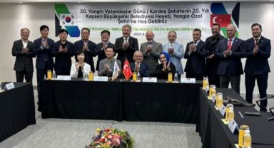 Büyükkılıç, Güney Kore'de işbirliğini geliştiriyor