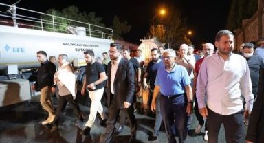 Büyükkılıç, yangın çıkan fabrikada inceleme yaparak geçmiş olsun dileklerini iletti