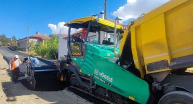 Büyükşehir'den Özvatan ilçe merkezinde 19 milyon TL'lik sıcak asfalt yatırımı