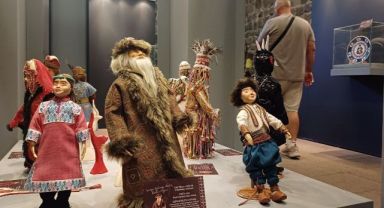 Dede Korkut karakterlerinin minyatürleri vatandaşlara sergilendi