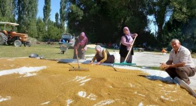 Develi’de Gelenek Yaşatılıyor: Seten Taşıyla Bulgur Ve Yarma Üretimi