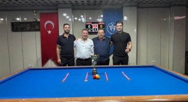 Erciyes Takımlar 3 Bant Bilardo Şampiyonası yapıldı