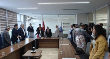 ERÜ’de hem açılış hem protokol töreni