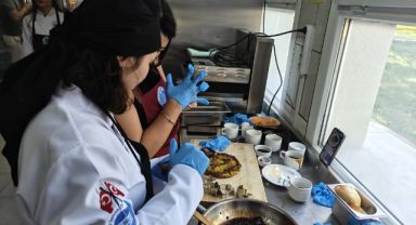 ERÜ Gastronomi Bölümü'nde dersler yemek yarışması ile başladı