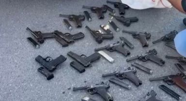 Kayseri'de ruhsatsız silah operasyonu