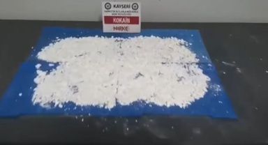 Kayseri'de yarım kilo uyuşturucu ele geçirildi