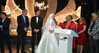 Ravzagül Özsoy ve Zeynel Abidin Yalçın Görkemli Bir Törenle Evlenerek Mutlu Bir Yaşama Adım Attı