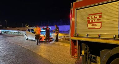 Sıkışmalı trafik kazası ihbarı, ekipleri harekete geçirdi: 3 yaralı