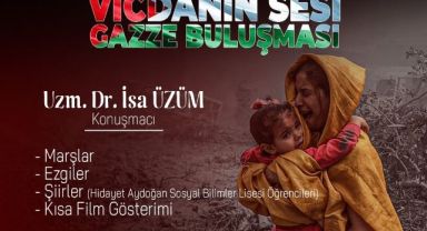 Talas’tan Gazze için anlamlı buluşma