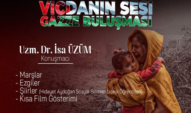 Talas’tan Gazze için anlamlı buluşma