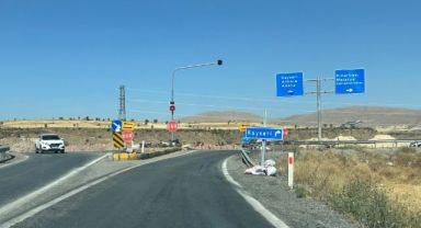 Tomarza-Malatya bağlantı yolunda çalışmalar devam ediyor