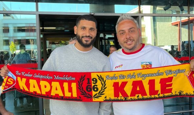 Youssef Ait Bennasser, Kayseri’ye geldi