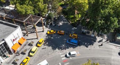 Zabıtadan taksi ve duraklarına yönelik denetim