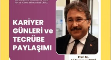 Ali Rıza Özderici İHL’de Kariyer Günleri Prof. Dr. Ali Ramazan Benli İle Başladı