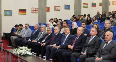 ASFAT Genel Müdürü Prof. Dr. İlbaş'tan Rektör Altun'a Ziyaret ve ERÜ'de Açılış Dersi