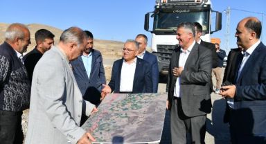 Başkan Büyükkılıç’tan, 22 mahalleyi Ankara Yolu’na bağlayacak 50 milyon TL’lik yol projesi